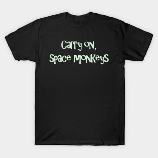 Oz 9 Space Monkey t-shirts greenish T-Shirt